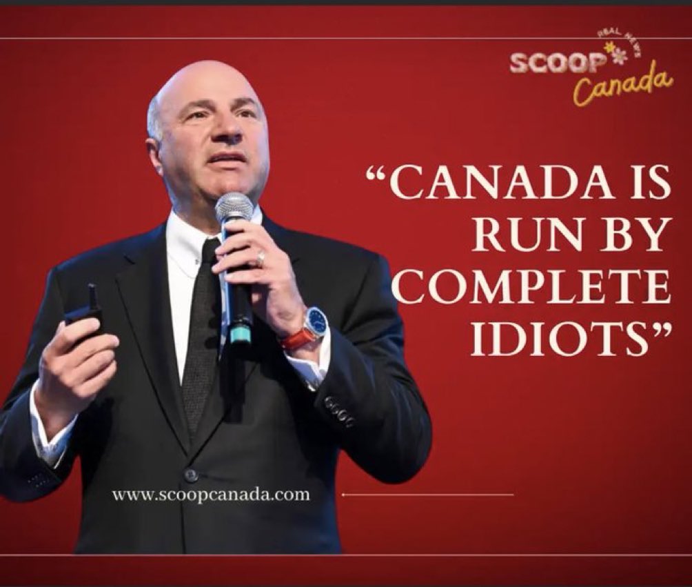 <a href="/WiretapMediaCa/">Wiretap Media</a> <a href="/KevinStewart50/">Kevin Stewart</a> SHE'S FARFELU!
Canadians 1st are our First Nation's People. They may not like or support the War in the Ukraine, but The Freedom of Choice is theirs!
They will always be Canadians!
All Canadians have the Right to Freedom of Choice, it isn't Dictated by Freeland or the Liberals!