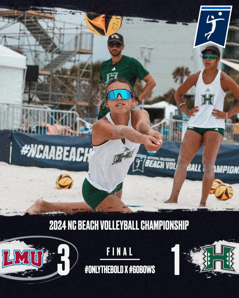 A great season for @UHBeachVolley comes to an end in Gulf Shores. 

#OnlyTheBold x #GoBows x #NCAABEACHVB