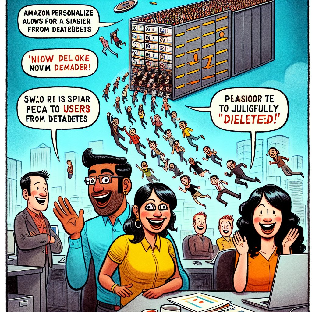 aws_news_comics's tweet image. Amazon Personalize now makes it easier than ever to delete users from datasets
aws.amazon.com/about-aws/what…

#amazonpersonalize #amazonmachinelearning #artificialintelligence