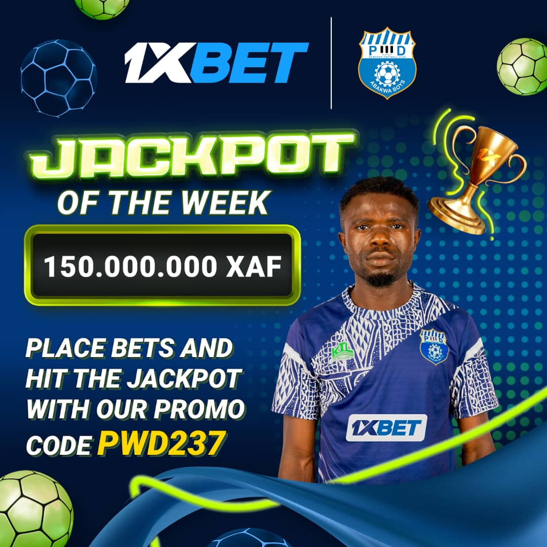 🎉Discover the Jackpot of the Week Promo at 1xBet!🎉 Create an account, place bets, and automatically take part in the jackpot draw at the end of the week. Don't forget to activate your phone number and agree to participate in bonus promotions: tinyurl.com/48dp4xha