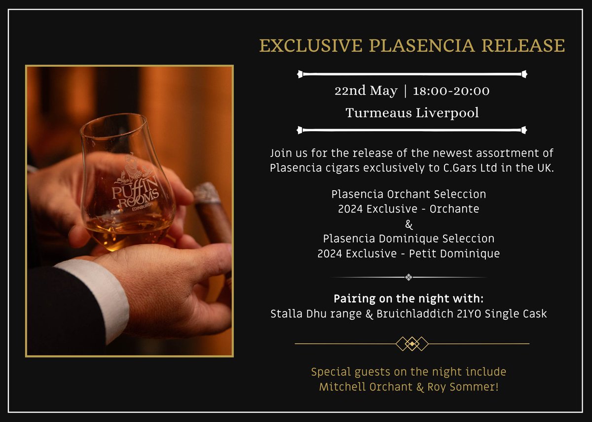 Join Turmeaus Liverpool in the Late Hour Sampling Lounge for an Exclusive release evening!

Grab your tickets before they sell out - buff.ly/3UiPB3G