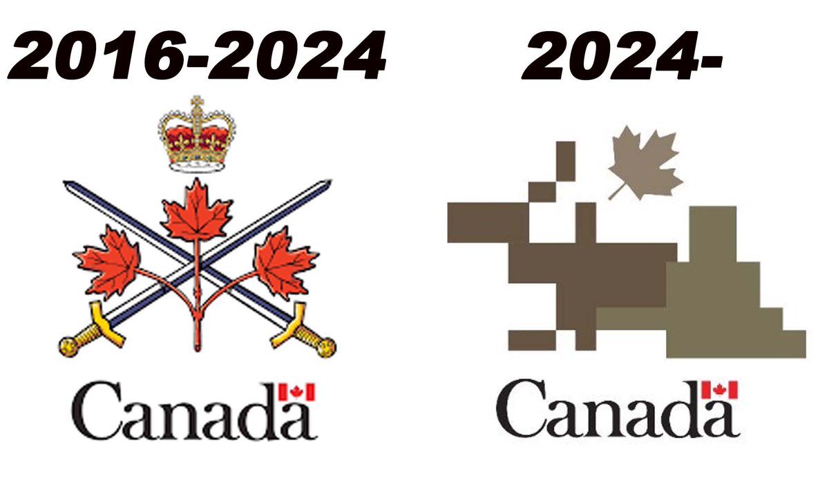 This is the new logo of the Canadian Army... They are trying to demoralize you.