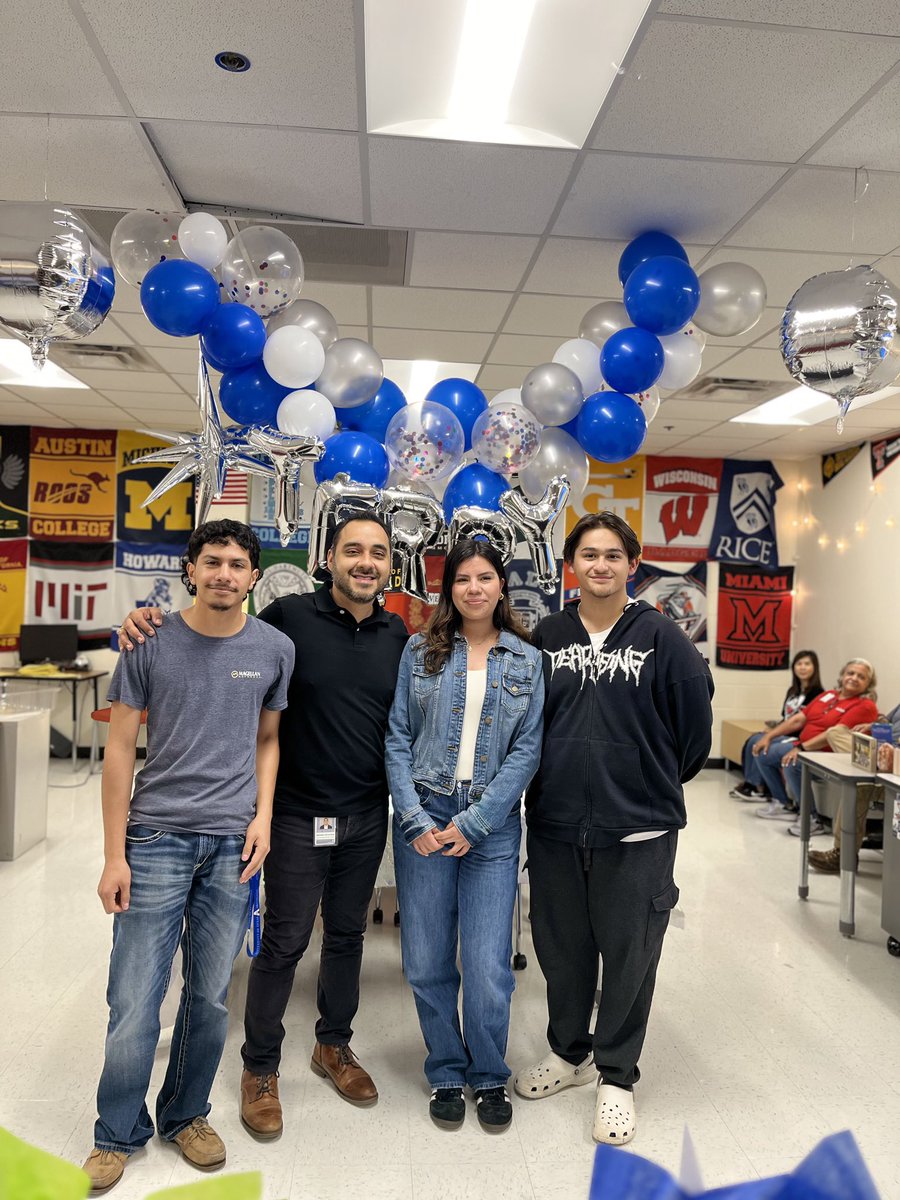Congratulations to Ferney Garcia, Blas Rodriguez & Ruben Reyes! These scholars were awarded the Terry Foundation Scholarship that covers full college tuition. We are so proud of these amazing students!