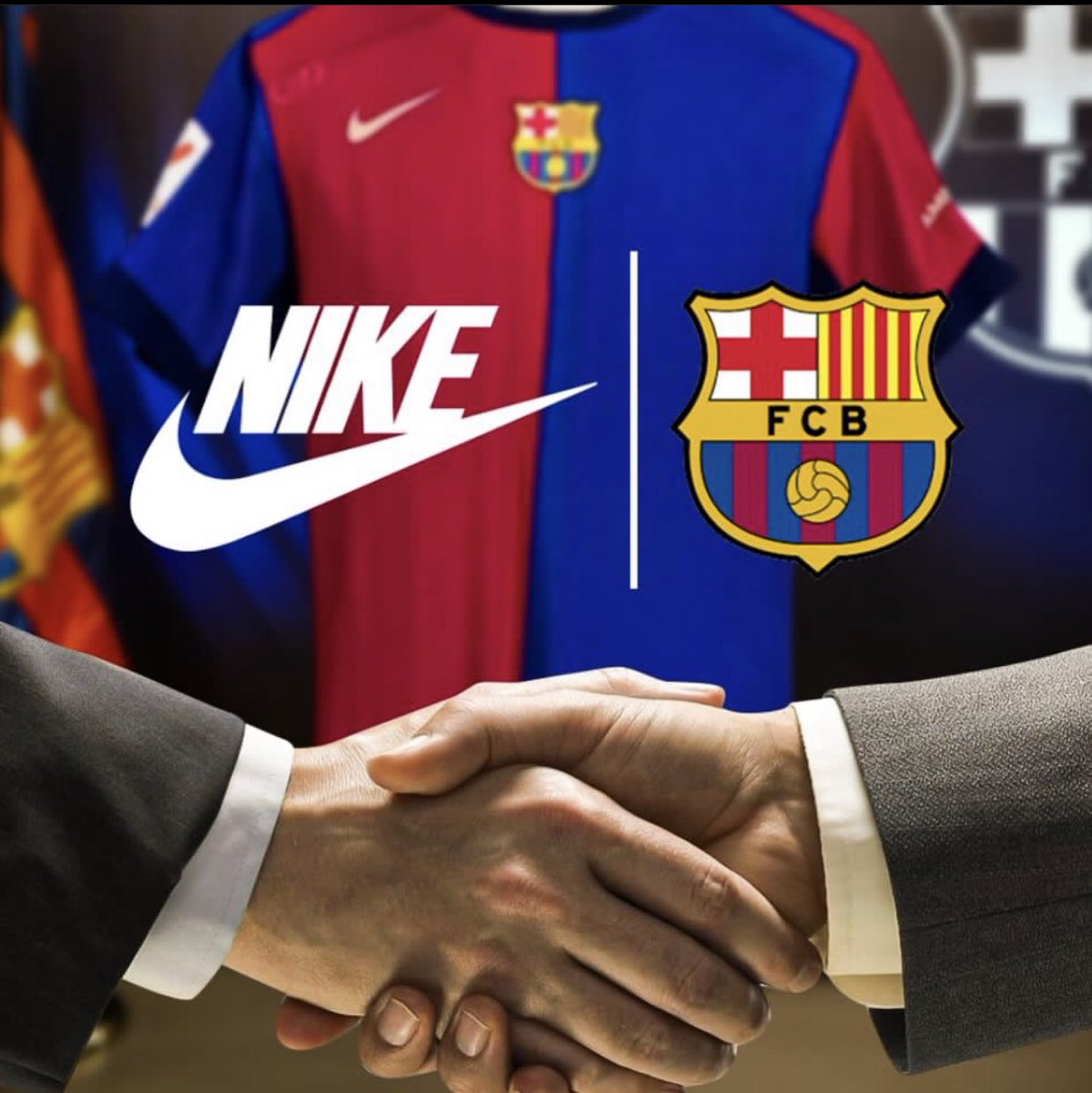 🚨Barcelona will receive €220M in their new contract from NIKE in first year 💰🔵🔴
