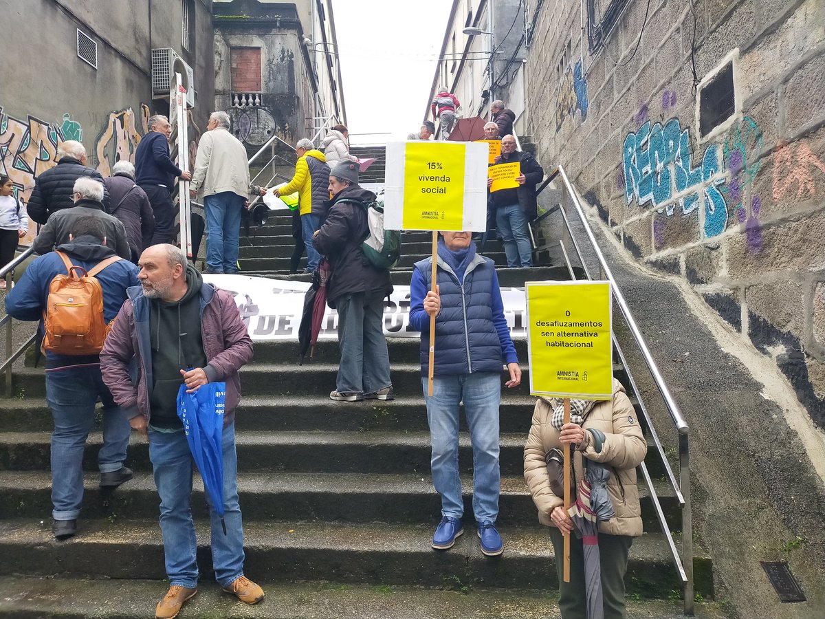 Cómpre un plan plurianual con orzamento suficiente para multiplicar x 4 o actual parque de vivenda social en#Galicia , de modo que acade o 15% do total, coma nos países da nosa contorna da Unión Europea.
#EmerxenciaVivenda #DDHH #Vigo