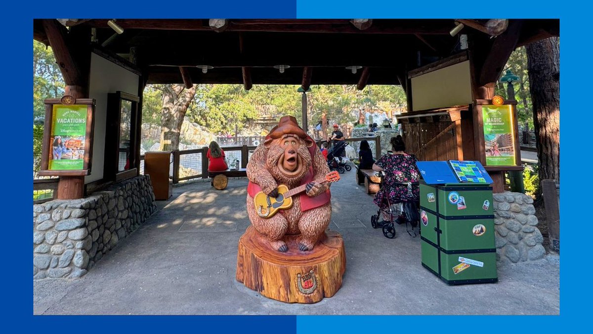 Big Al Statue Arrives at Disney California Adventure buff.ly/3UKbevk

#DisneyCaliforniaAdventure #BigAl #CountryBears