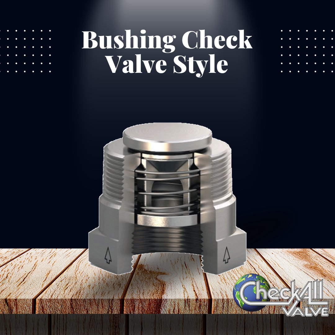 The versatile #BushingCheckValve! With its standard pipe bushing housing, this spring-loaded #CheckValve adapts to various service applications with ease. Offering minimal restriction and low-pressure drop, it's perfect for and pressure systems. bit.ly/4bdkQnE