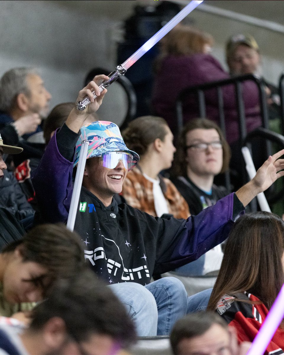 Happy Star Wars Day! Star Wars Night is always one of our biggest games of the year! What was your favorite Star Wars jersey we've ever done? #Maythe4thBeWithYou