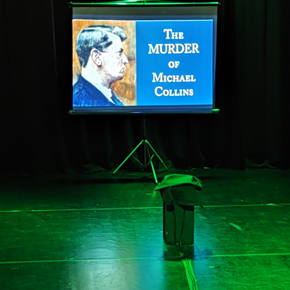 Last time I saw this show was on de telly during lockdown ... so very looking forward to @paddycullivan telling the story in real life in @TownHallCavan tonight