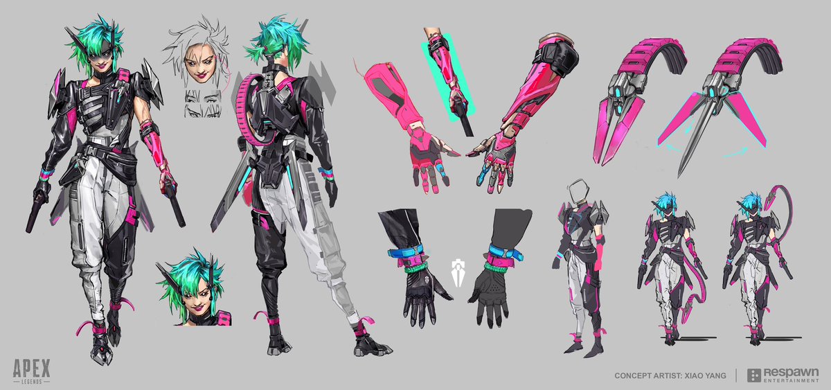 Alter is the new Legend coming to the upcoming season of Apex Legends: Upheaval and she’s AMAZING! Just look at her concept art. 🤩💖

How many of you are excited to try her out?! ✨

#EAPartner #SponsoredbyEA