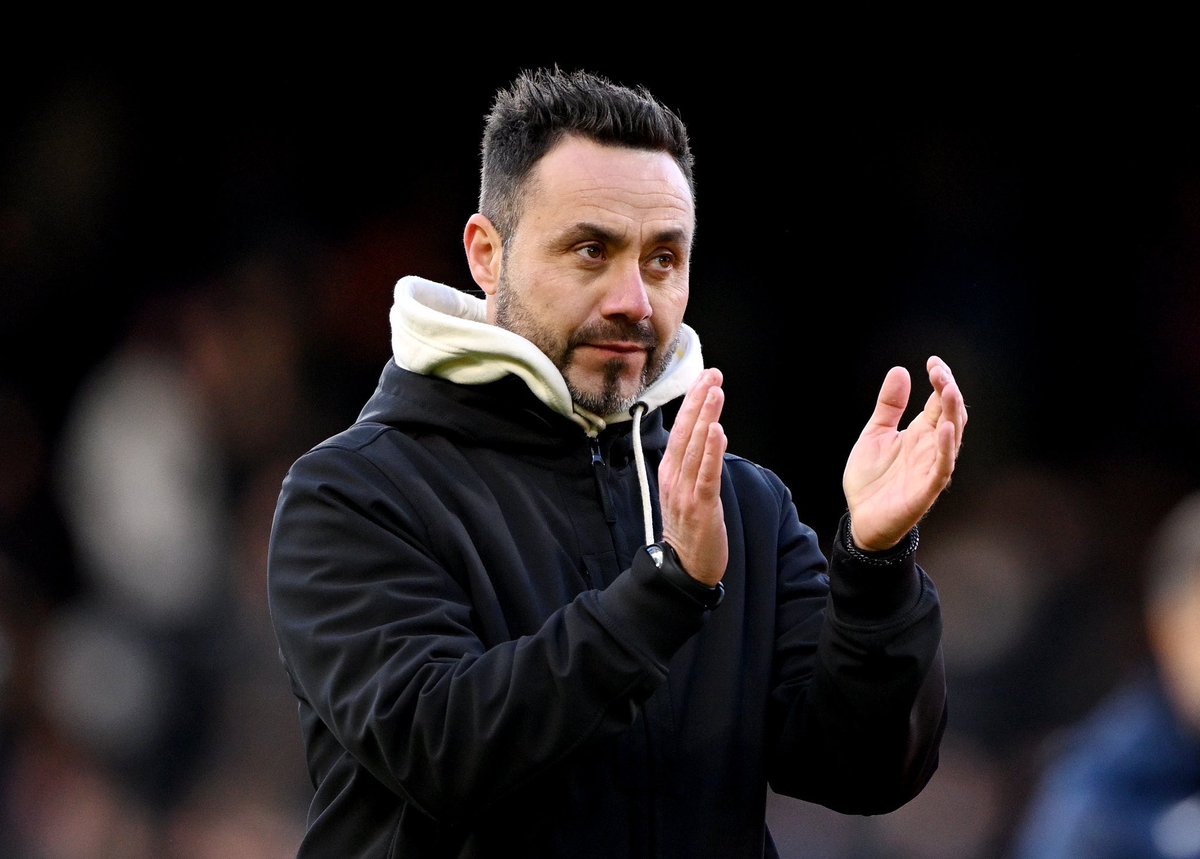 🚨🔵 Roberto de Zerbi: “I would like to stay at Brighton because I love my players, the city, my club and my fans”. “I already told the fans in a meeting that if I’m happy, I’m not gonna change this club — I want to keep my passion”, told Sky Sports.