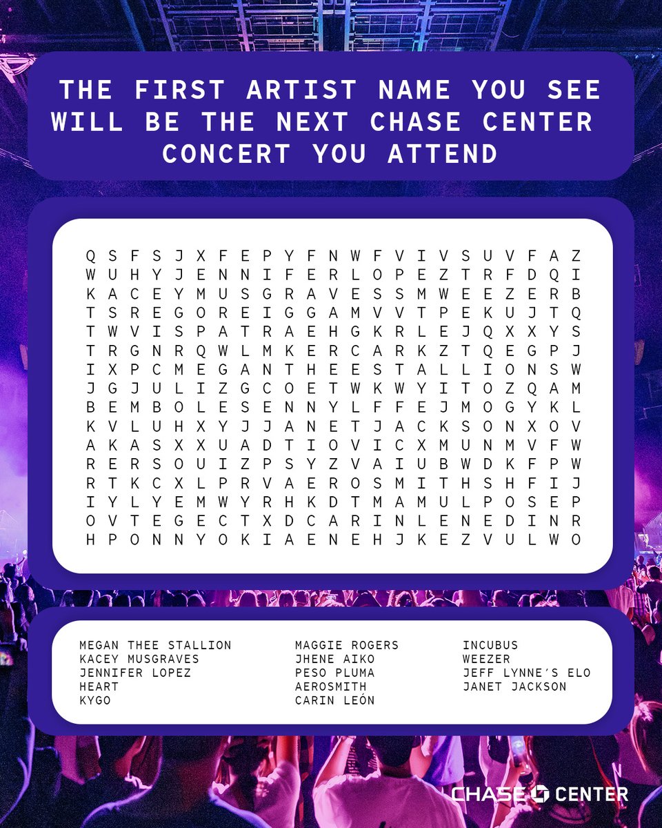 Which concerts will we see you at? 🤔 #NationalConcertDay