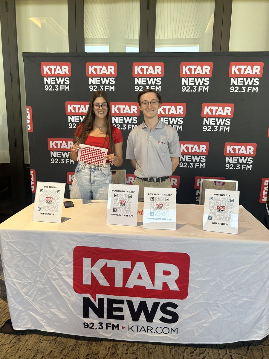 We are so proud to be a media partner for @GoRedForWomen.  Women’s health is so important and luckily, we have an incredible community of support. ❤️

@KTAR923