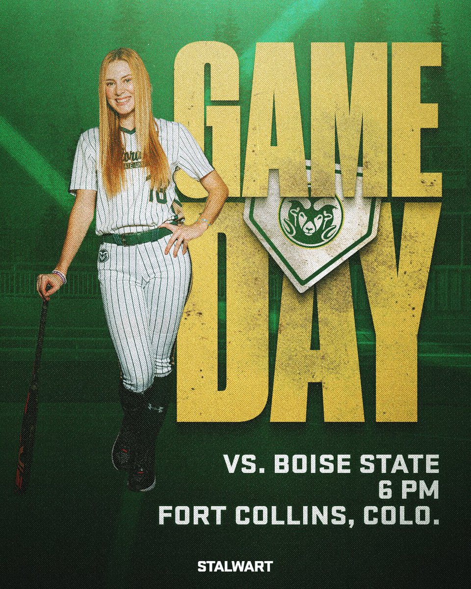 Game Two under the lights! ✨ 🆚 CSU vs. Boise State 📍Fort Collins, Colo. 🕐 6 p.m. 📈csura.ms/LiveStats 🖥️csura.ms/MWNetwork #Stalwart x #CSURams