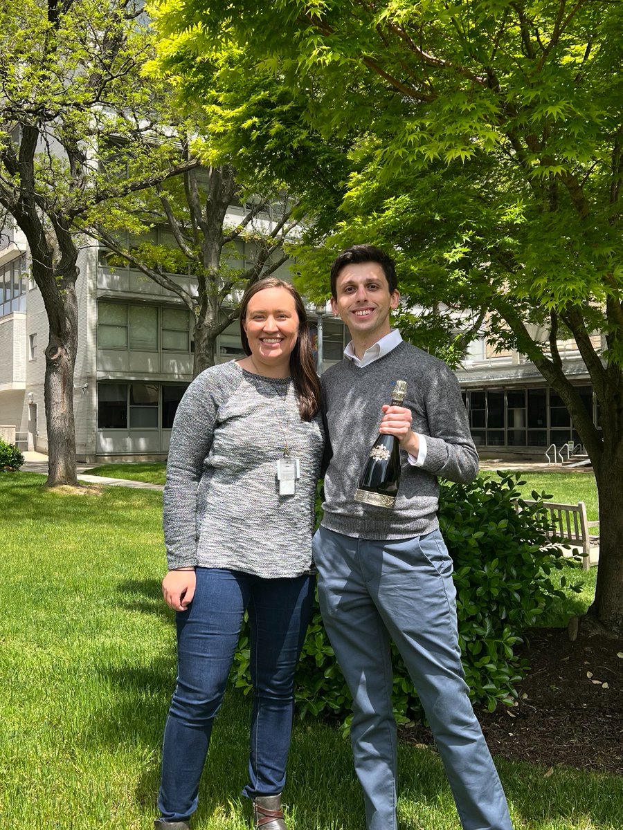 Congrats to Brendan Mullaley on passing his qualifying exam today! Looking forward to all the exciting science you will do! @EinsteinCellBio @EinsteinPhD