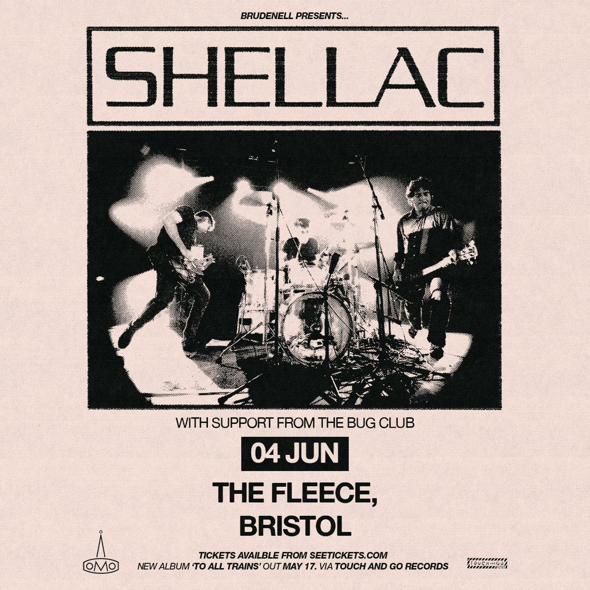 Buzzin to play with Shellac on two of their UK tour dates in Briz and Lundy thanks for having us can't wait to rock our toes off like xxxxxxxxxx