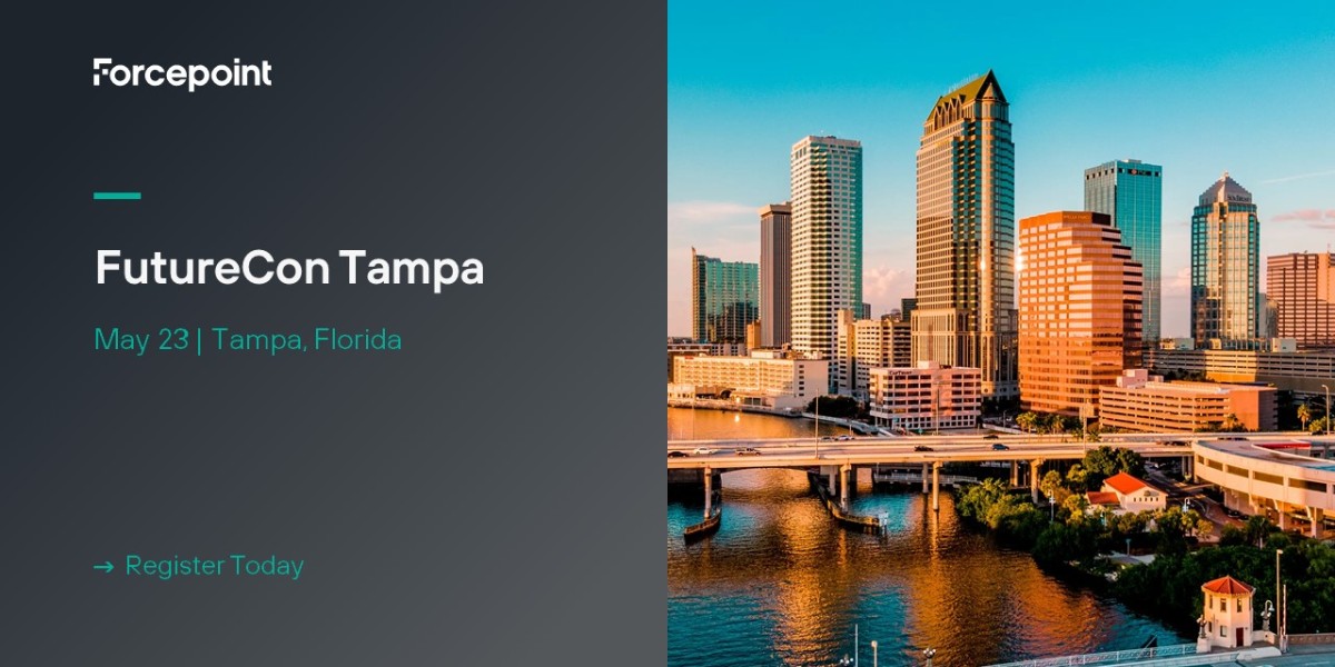 Our Forcepoint Data Security Experts will be at Futurecon Tampa on May 23rd. Will you? Register today: brnw.ch/21wJs0C?