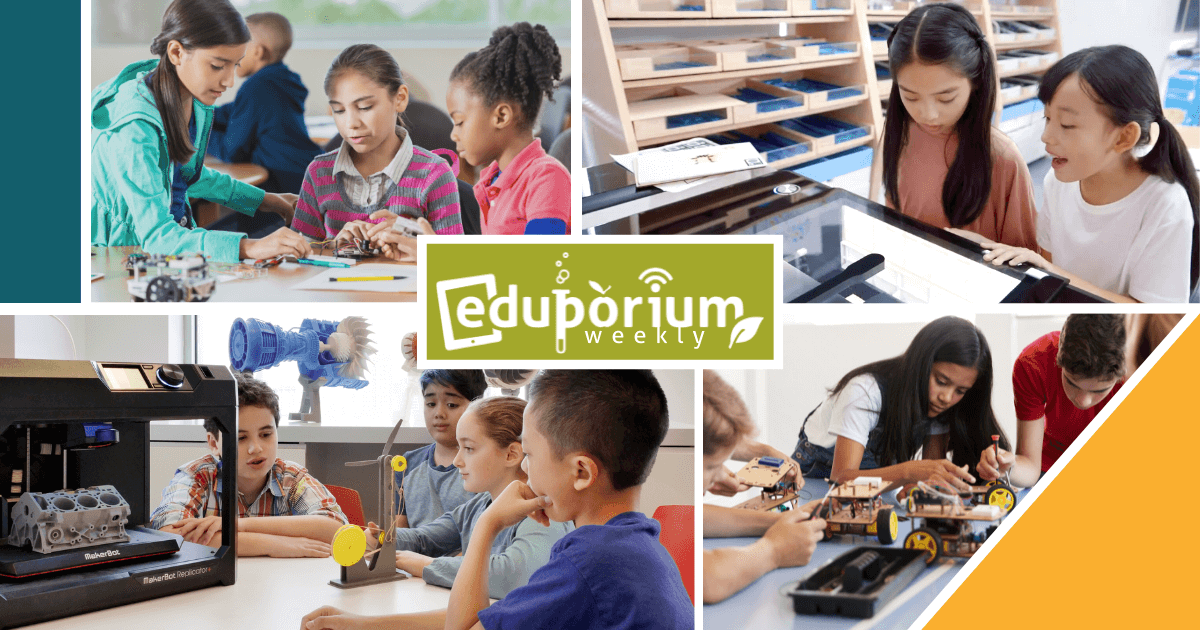 Makerspaces allow #students to learn and create without the added pressure of grades or deadlines. Whether kids are using #circuitry kits, old egg cartons, or other inventive materials, #makerspaces inspire them to turn ideas into reality. Read more:

eduporium.com/blog/eduporium…