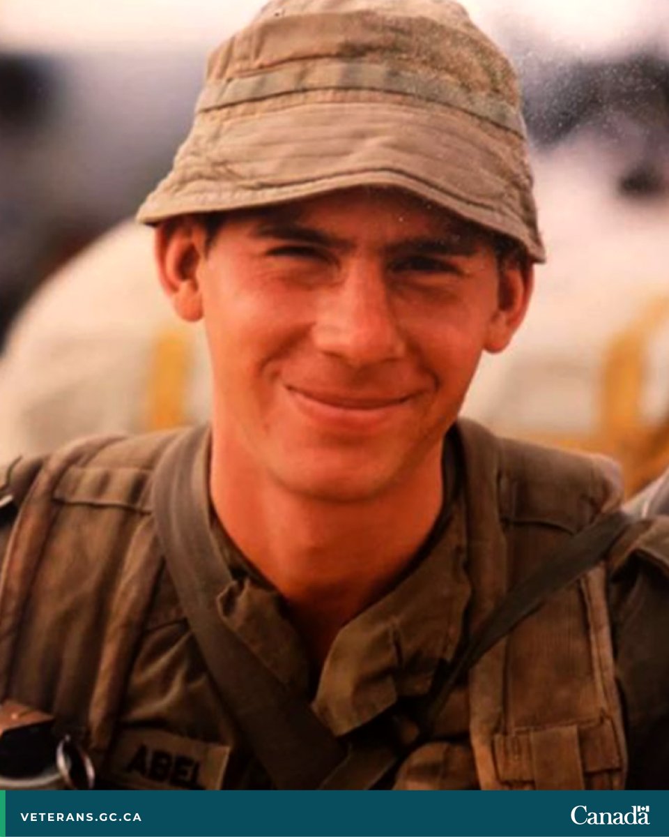 Michael Abel of Comox, BC enlisted in the @CanadianForces in 1985, at the age of 19. After eight years in the @CanadianForces, he was killed on this day in 1993, while serving as a peacekeeper in Somalia. 

Visit his virtual memorial: ow.ly/UZsm50RuRqP 

#CanadaRemembers