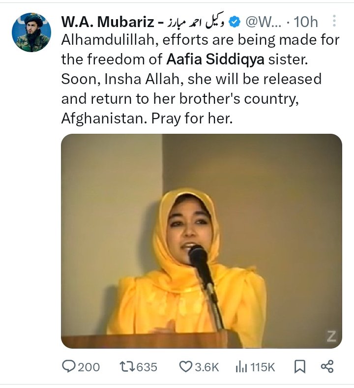 عافیہ کے برطانوی وکیل کلائیو اسمتھ اس وقت افغانستان کے بگرام جیل سے عافیہ پر کیے گئے تشدد کے ثبوت اکٹھا کررہے ہیں۔ نیچے ایک افغان لکھاری کی پوسٹ ہے۔ ہم کہاں کھڑے ہیں؟ یہ ہمیں اپنے گریباں میں جھانک کر دیکھنا چاہیے۔ انسانی حقوق کےلیے کام کرنے کے دعویدار بھی خاموش!
#AafiaSiddiqui
