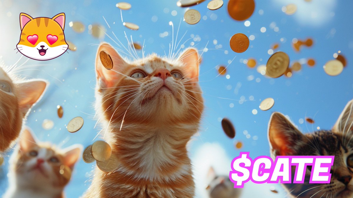 #CateCoin is delivering for $CATPAY holders... now $CATS holders... And soon we deliver for $CATE 🪙🚀 Network expansion, #LUDO web3 game release, new $CATE website, updated Catepad #launchpad. All coming soon!!!