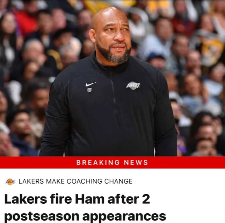 Darvin Ham has been fired? Who could've seen that coming