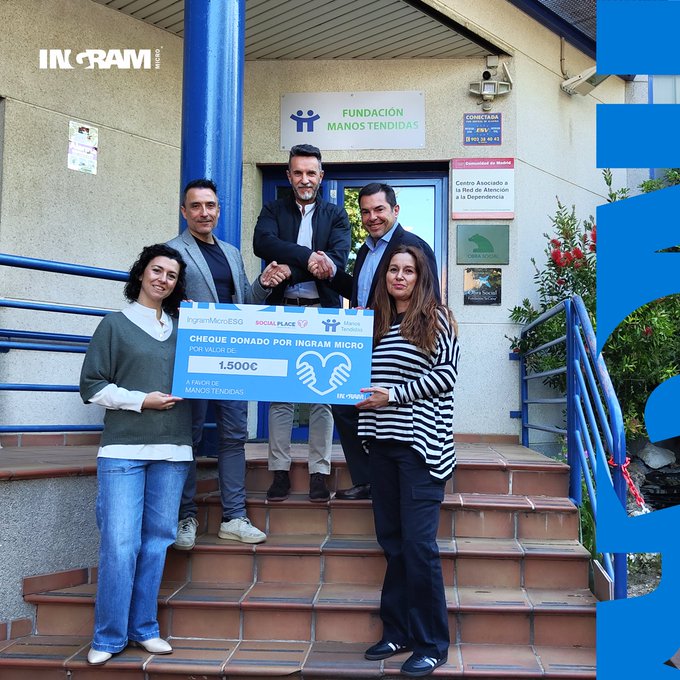 Our team in Spain is proud to support @ManosTendidas in their efforts to provide better lives for people with intellectual disabilities and their families. At Ingram Micro, we believe in the importance of giving back to the communities in which we live and work. #IngramMicroESG
