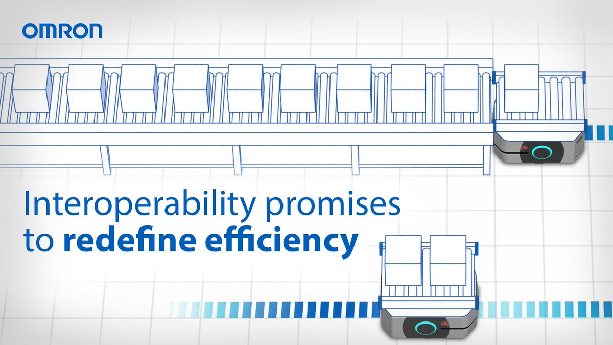 How can users with existing Automated Guided Vehicles (#AGVs) or different brands of Autonomous Mobile Robots (#AMRs) realize the full potential of their equipment? The answer: #interoperability. Learn more about interoperability in our blog post: omron.pub/3Ut2YOI