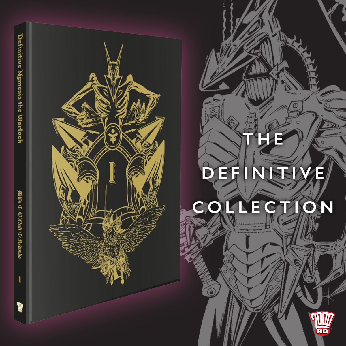 Pat Mills & Kev O'Neill's legendary epic as you've never seen it before: NEMESIS THE WARLOCK – THE DEFINITIVE EDITION is the first of five fresh, oversized hardcovers collecting the entire saga. Buy now ➡️➡️ bit.ly/3WkvTqK