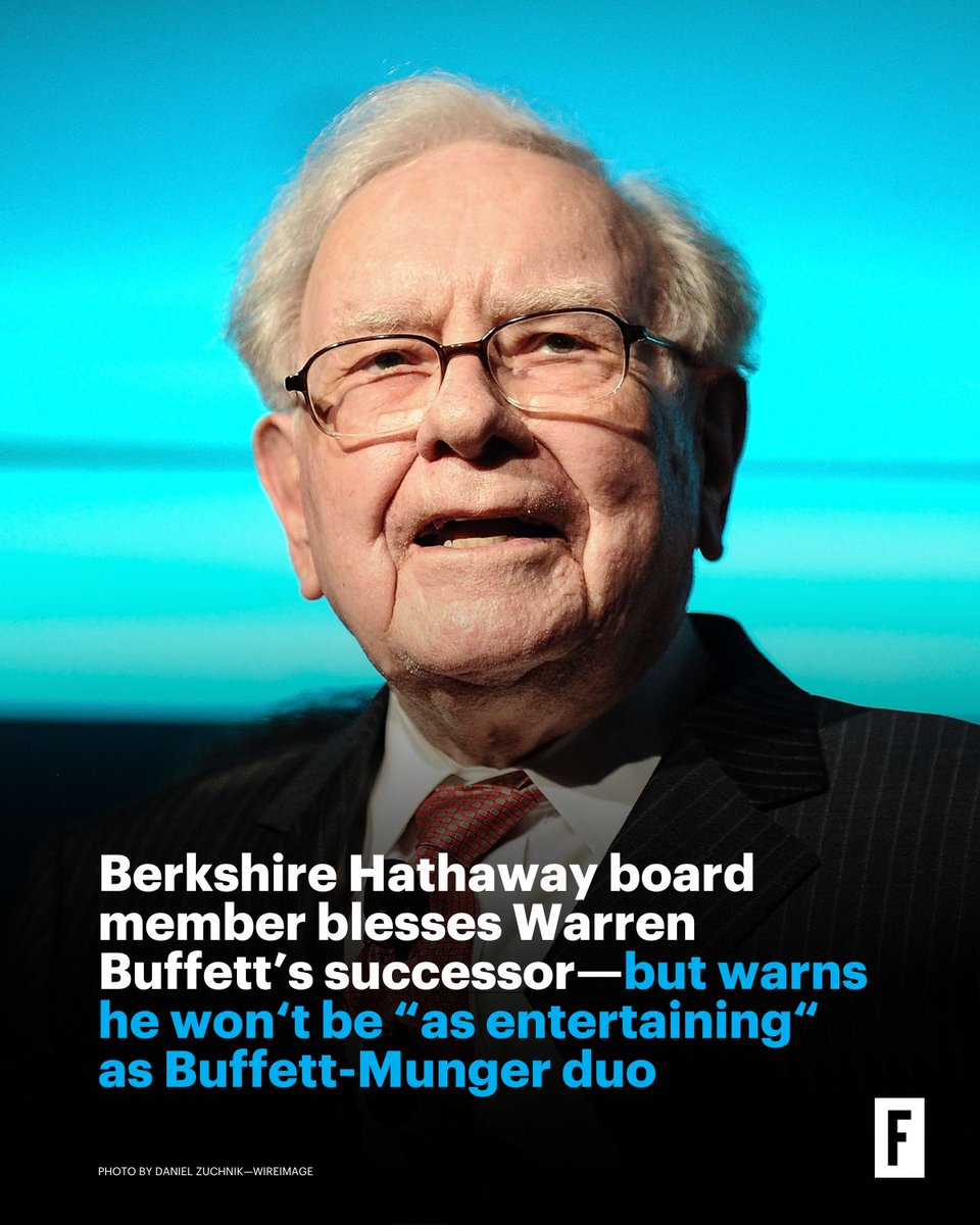 Berkshire Hathaway’s board remains confident that Greg Abel is the right man to succeed Warren Buffett and lead the conglomerate into the future. bit.ly/3waIP8f