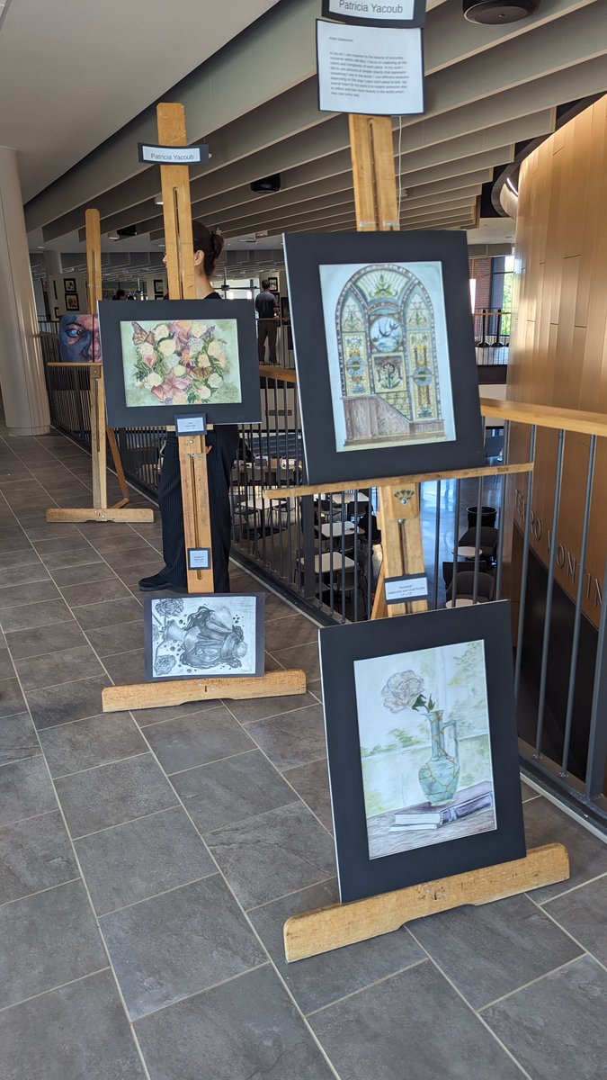 🎨 Last night was a celebration of creativity &amp; talent as our students in art classes showcased their masterpieces from the year! From stunning paintings to intricate drawings &amp; captivating digital art, every piece a reflection of dedication and passion. 🖌️bit.ly/44t8ANr