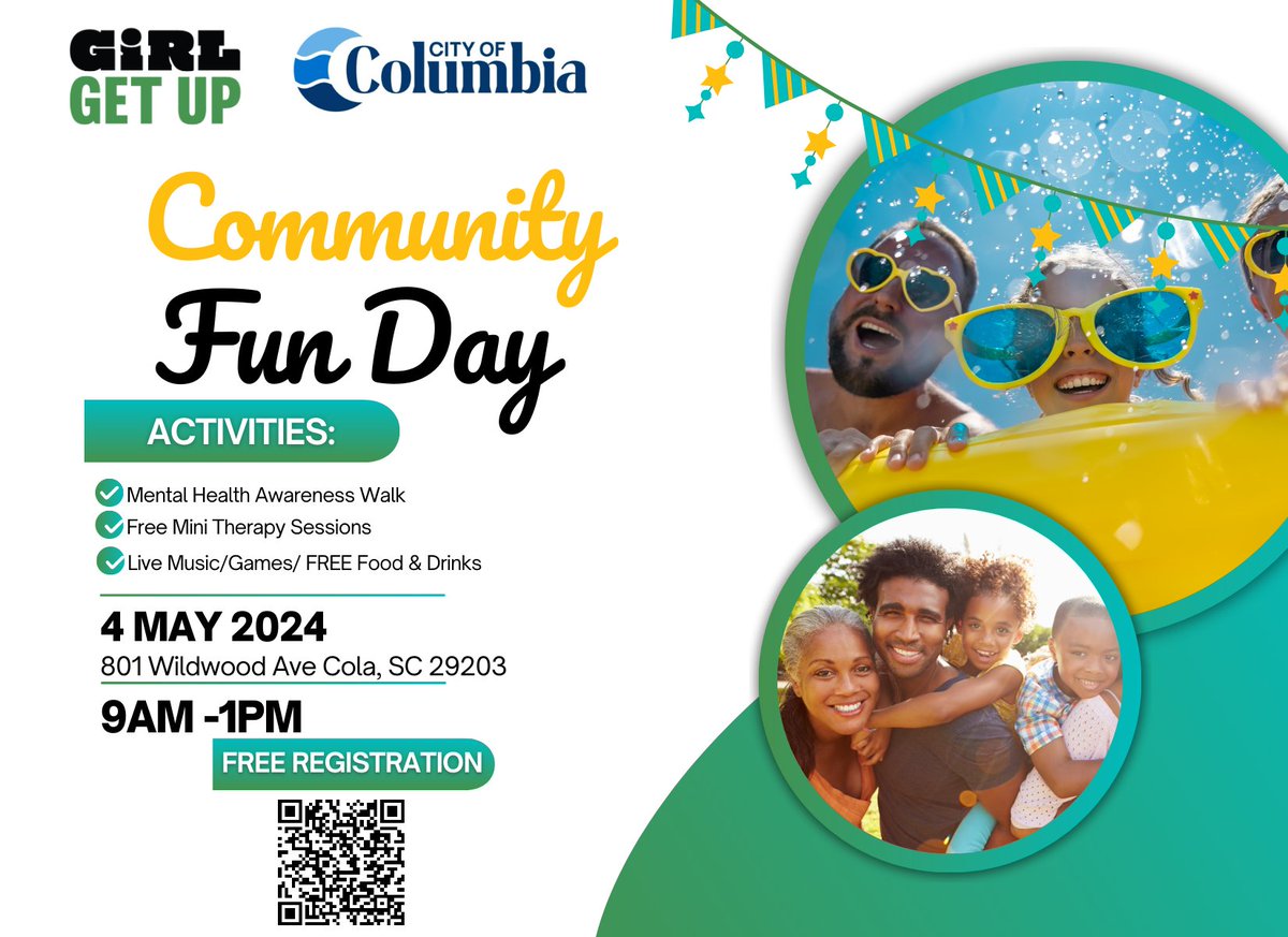 The of Columbia Office of Violent Crime Prevention and Community Partners to Host Mindful Steps 3K beginning at Eau Claire High School and finishing with a community day celebration at the Keenan House. Register here: bit.ly/3wa1WPL #TogetherWeAreColumbia