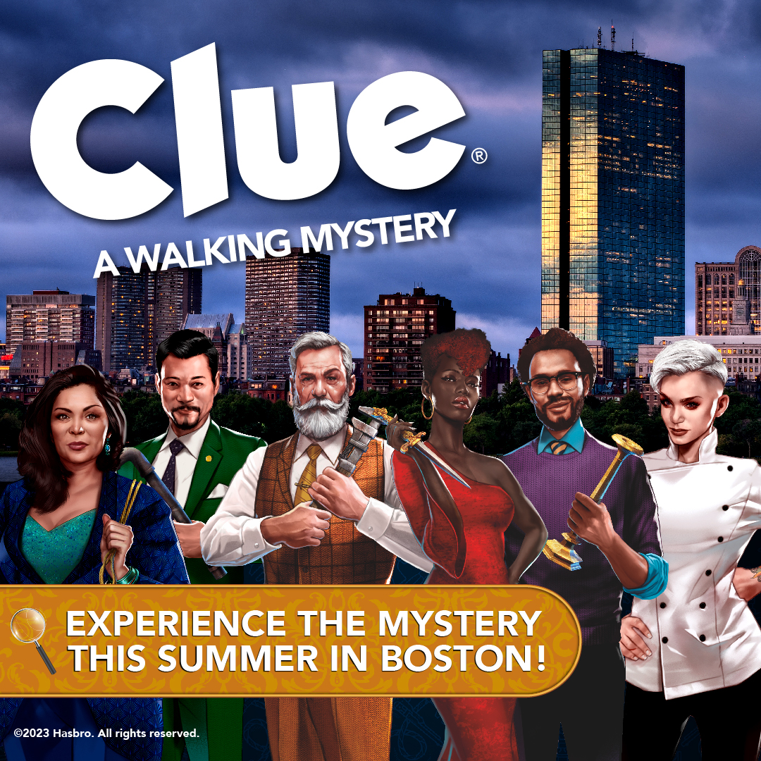This summer in #Chicago & #Boston, channel your inner detective in an interactive CLUE experience. Uncover WHO the murder is, WHERE, and with WHAT. Chicago: June 13 | Boston: June 27. Be the first to know when #cluewalkingmystery tickets go on sale → bit.ly/44vkQxg