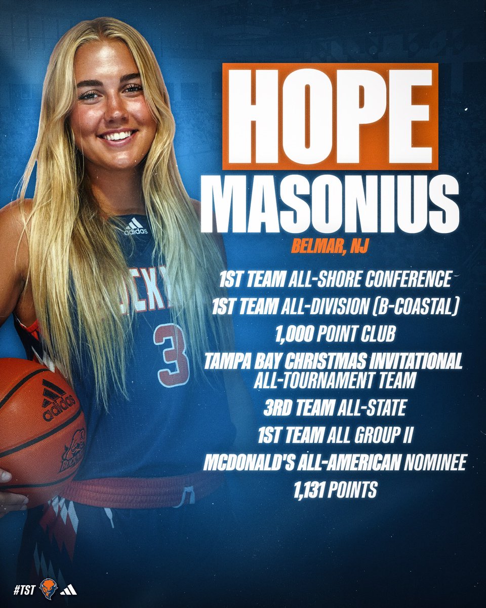 Bison Nation, get excited! Take a look at incoming freshman @HMasonius. We can't wait to see the impact she brings to Sojka! #TST