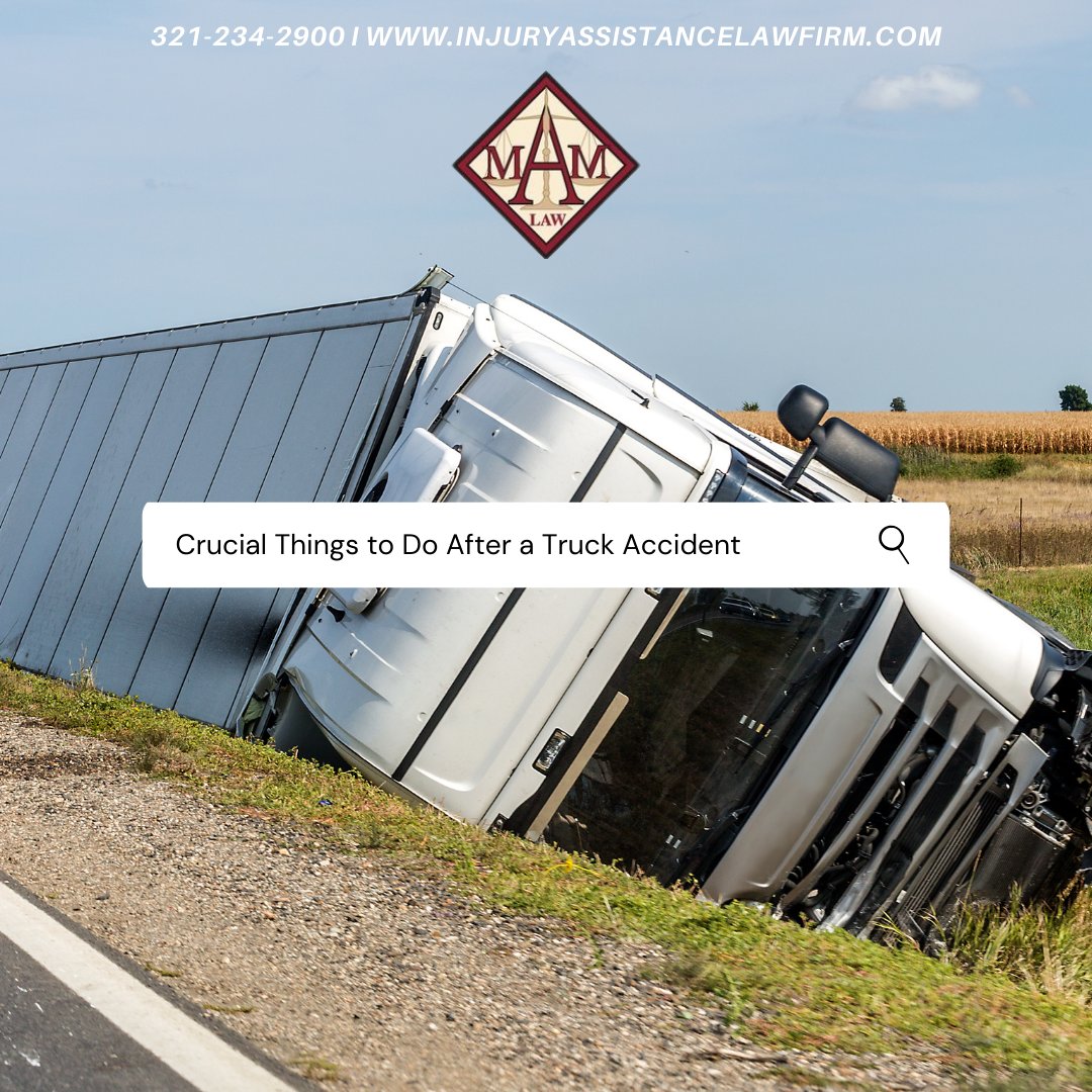 Our firm has the best trucking accident attorneys Orlando has to offer, and we are prepared to take on your truck accident case to help you get the compensation that you deserve.

#injuryassistancelawfirm #hardworkheartandhustle #personalinjury #injurylaw #carcrash #autoaccident