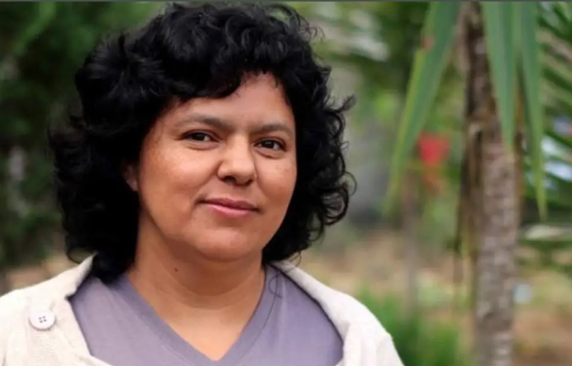 Mi mamá habló de la criminalidad de David Castillo, presidente de DESA y de Raúl Pineda que la criminalizaron y atacaron #COPINH. Hoy que son encontrados culpables por Fraude, falsificación de documentos y usurpación de funciones solo confirmamos su razón. ¡Berta Vive!