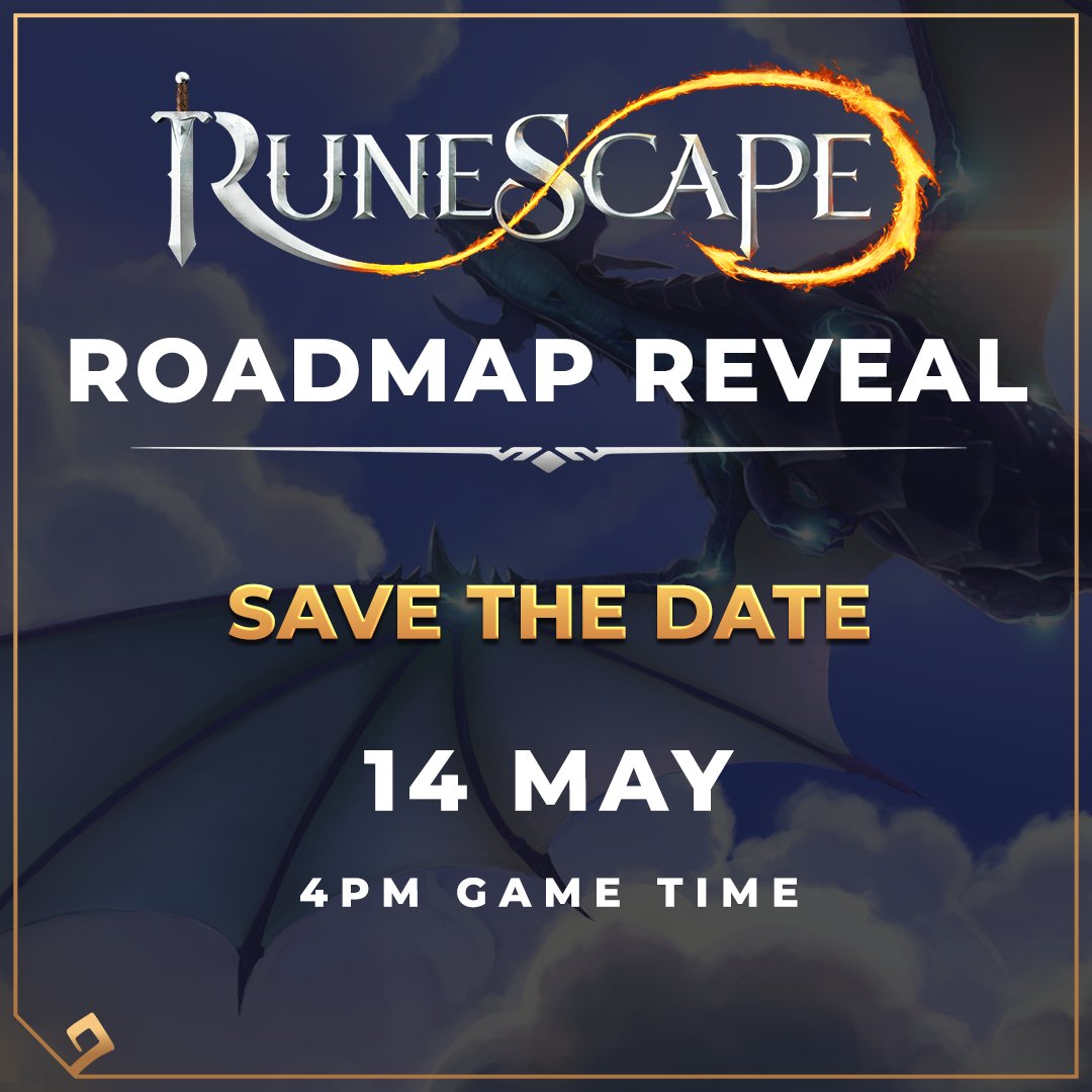 Time to address the 🐘 in the room: Next Tuesday, May 14th we're showcasing the Rest of Year Roadmap to you 'Scapers. We know it's been a long time coming but we're excited to be able to finally unveil this to you. 🔴Join us on our Twitch channel at 5PM BST | 12PM EST | 9AM PST