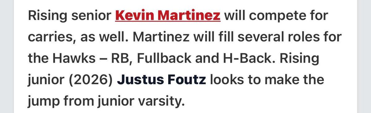 Thank you <a href="/PrepRedzoneNM/">Prep Redzone New Mexico</a> for the mention!