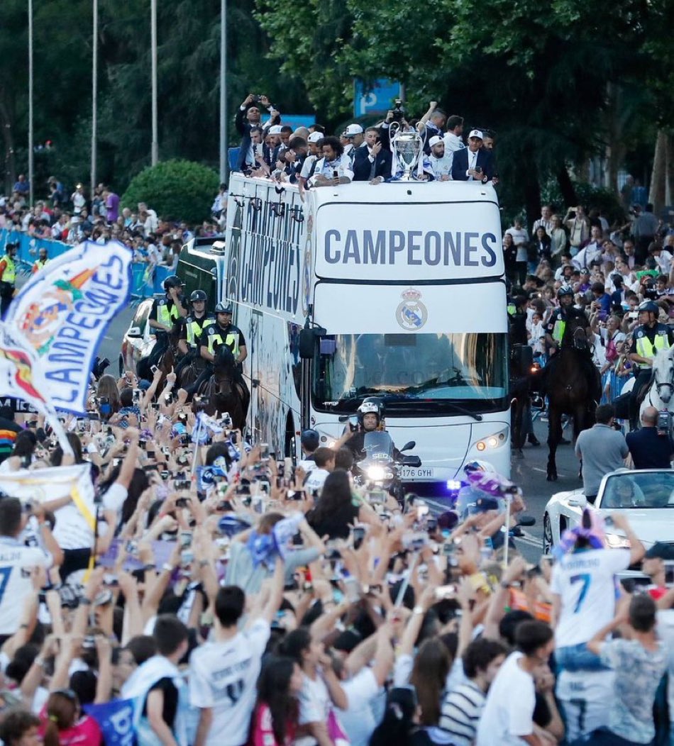 🚨The initial plan was for some sort of celebration to be held at Cibeles if Real Madrid win La Liga but this has now been ruled OUT. The club is fully focused on the second leg against Bayern Munich. @MarioCortegana ✔️