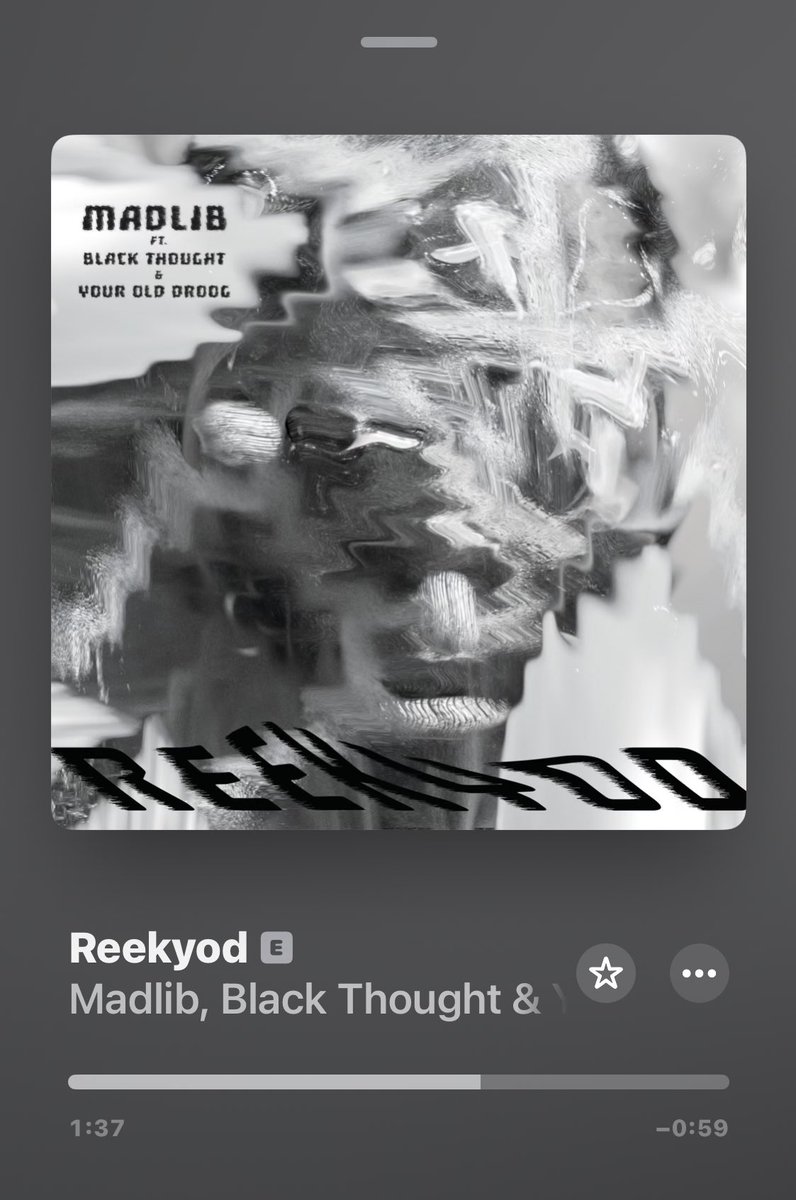 nah Madlib been lacking with the beats ngl

fire verses though