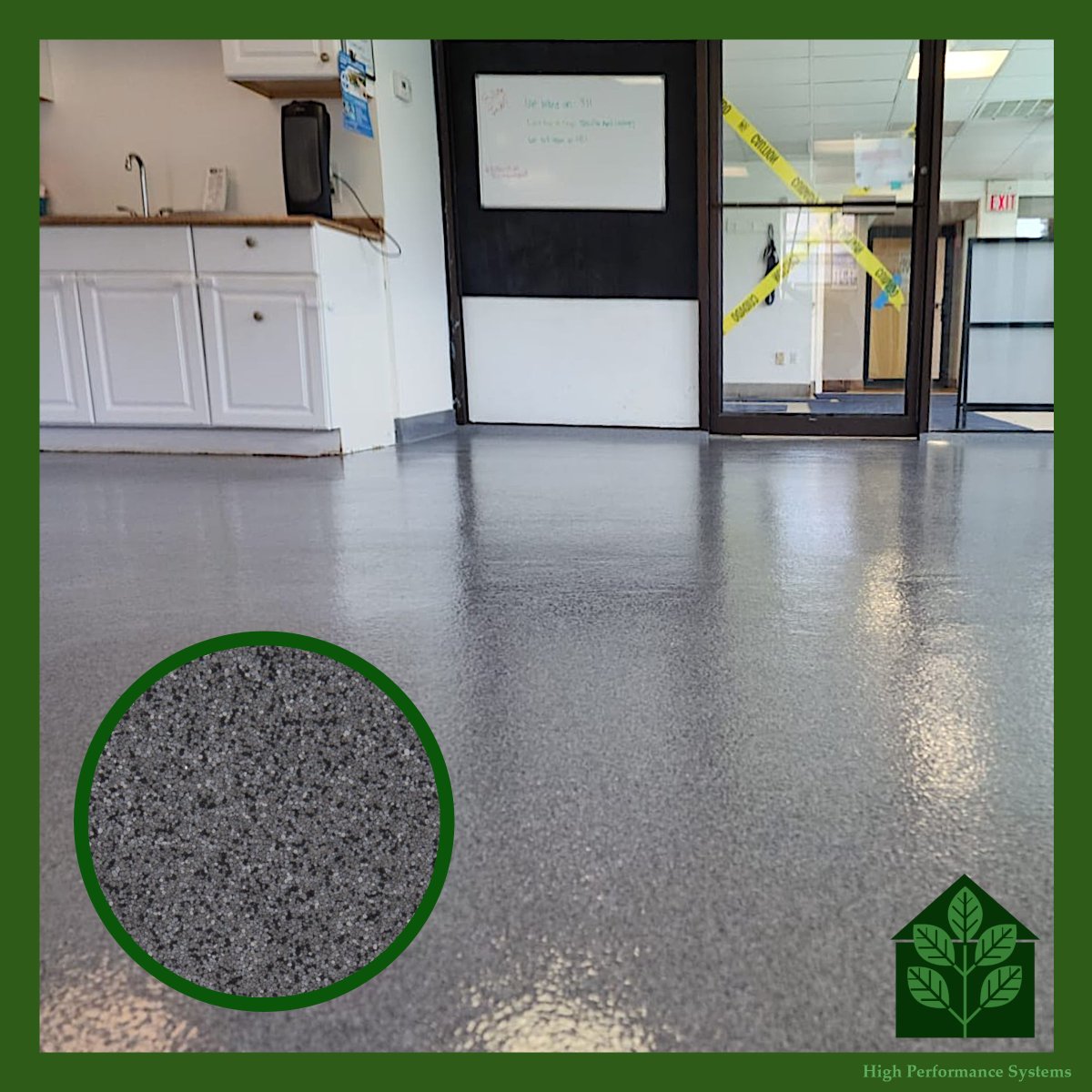 Upgrade your space with stunning #quartzepoxyflooring! Our durable and stylish flooring solution offers a seamless blend of function and design, perfect for commercial settings. Did we mention it is also low maintenance! highperformancesystems.com/quartz-epoxy-f… #epoxyflooring #commercialflooring