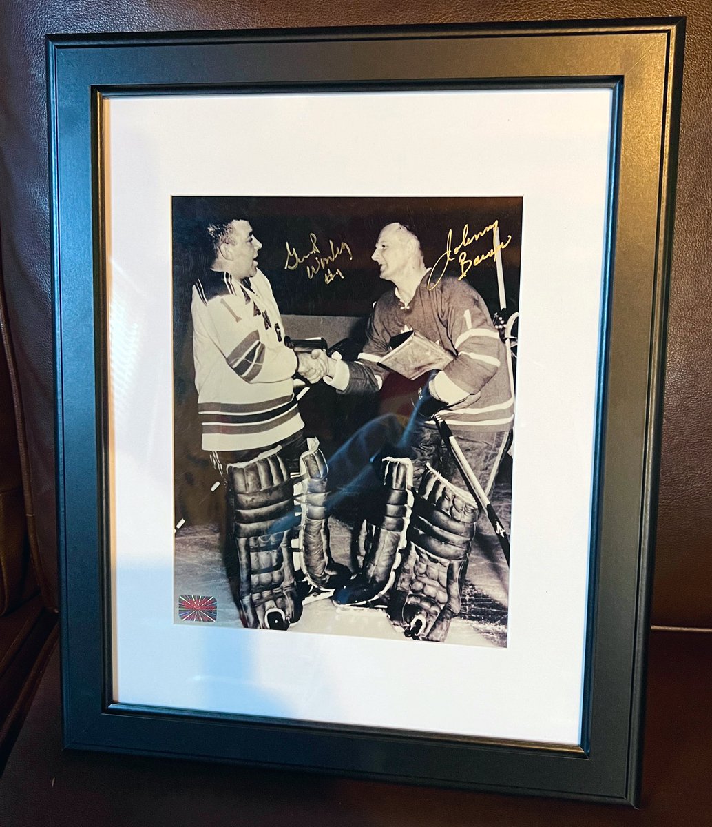 These guys were both before my time, but this autograph pic is one of my favourite hockey things that I have..