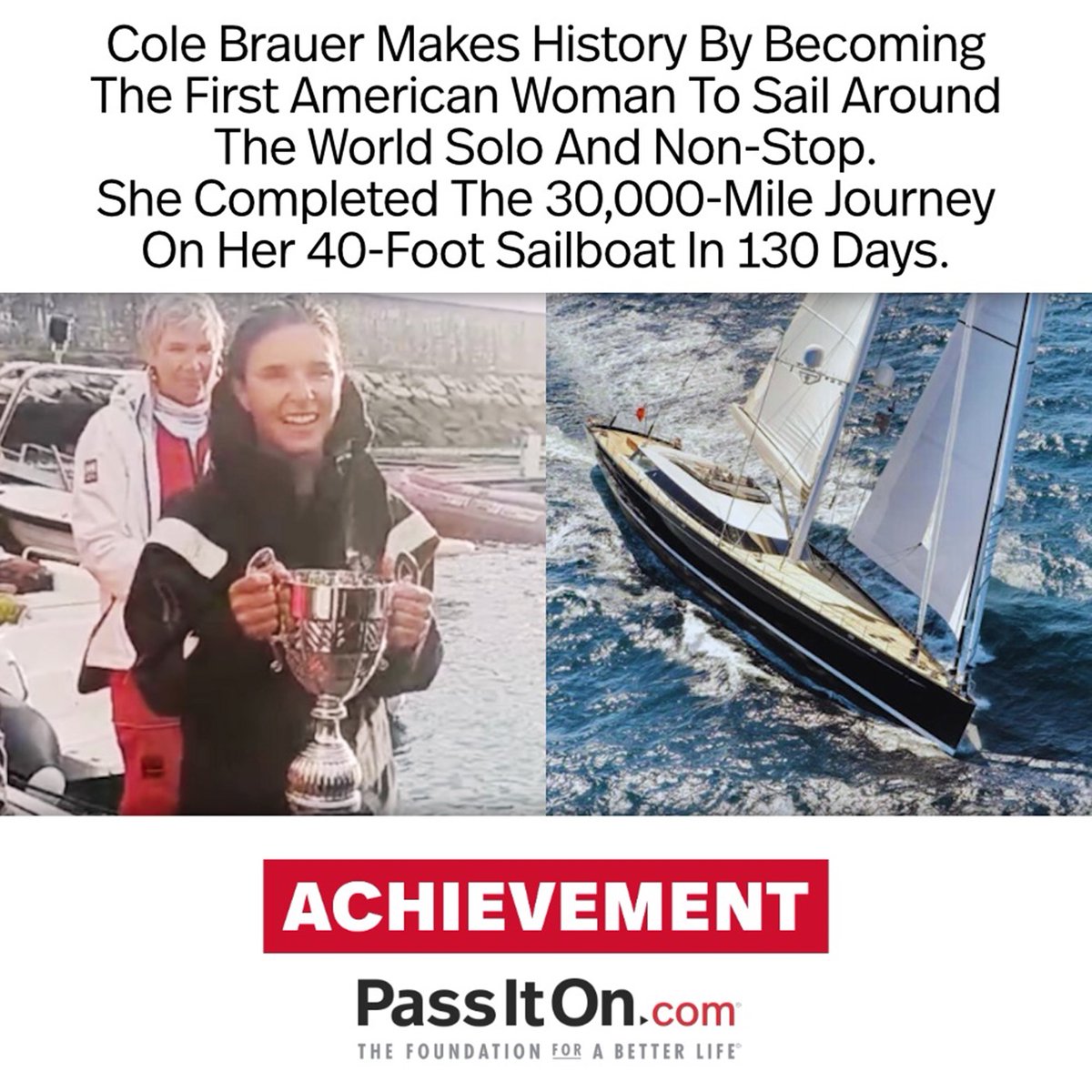 Achievement > PassItOn . . . #achievement #passiton #achieve #sailing #history #inspiration #motivation #inspirationalquotes #values #valuesmatter