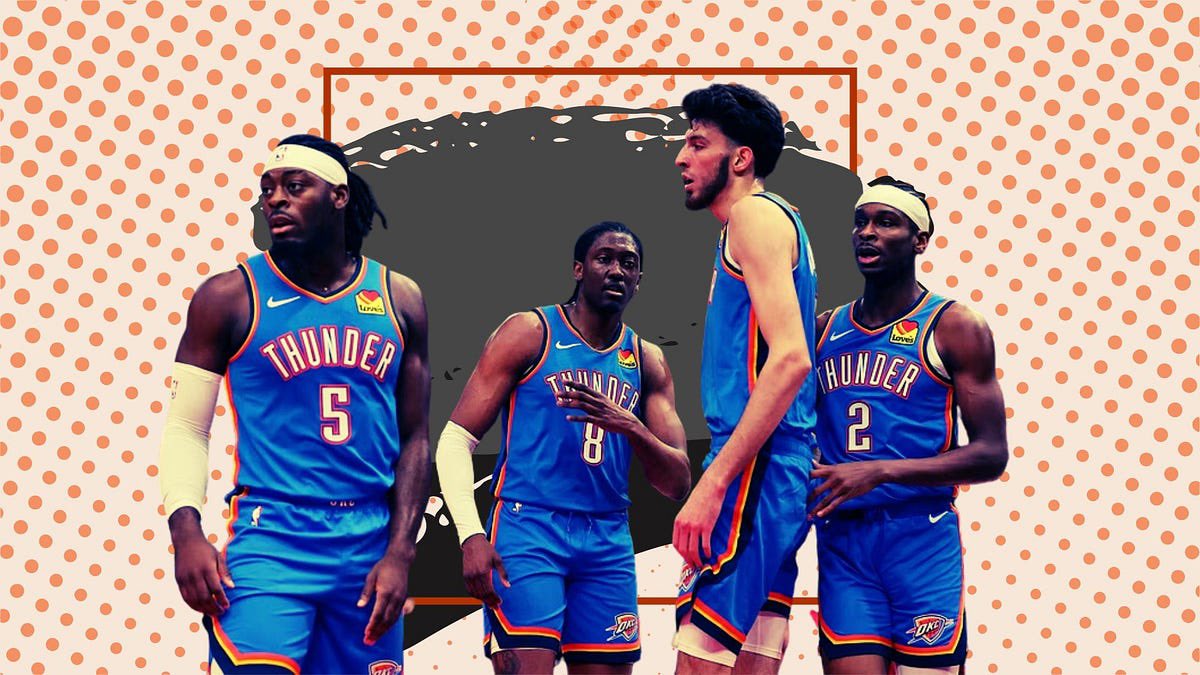 If OKC wins it all this year, the NBA would be SCREWED 

The youngest one seed in history by almost 2 years? 

The most amount of draft picks in the league, EVER?

One of the best coaching and front offices in the league?

GAME. OVER.