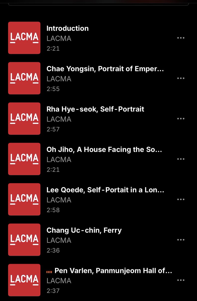 Namjoon’s upcoming album and his restored instagram posts got me thinking A LOT about Namjoon 😅, as in “way more than normal”, so I went back to his audio-guide of the artworks on the LACMA for the exhibition “The Space Between: The Modern in Korean Art” +

#RM #Namjoon