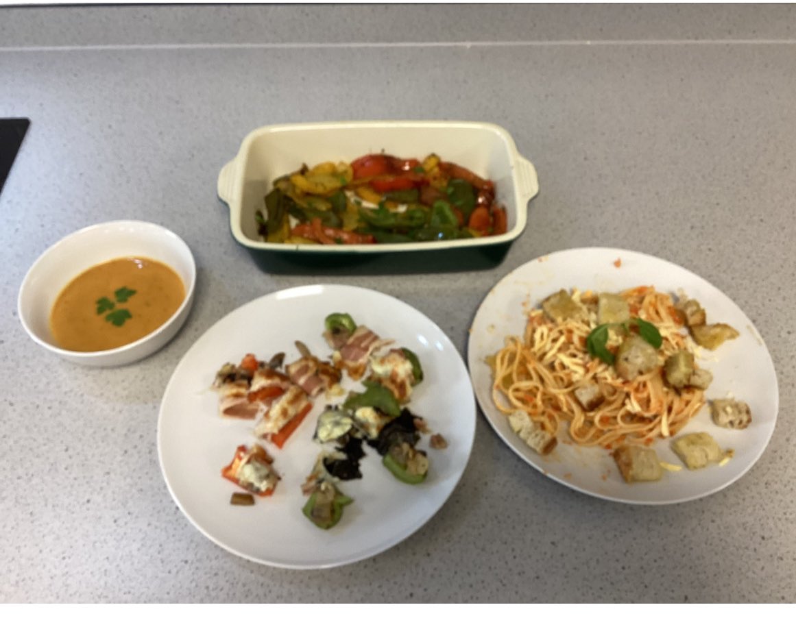 Our Year 6 children made some delicious pepper based dishes this week as part of their ‘Come dine with me’ project.