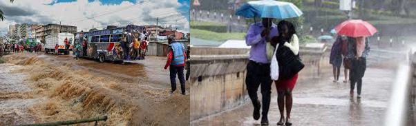 NAIROBI : #FloodsKe Expect Heavy To Very Heavy Rainfall In Nairobi Today - Met Department. 'Attention Nairobi Metropolitan Residents! Prepare for heavy to very heavy rainfall this Friday,' the Met. Department stated. Cyclone Hidaya #Expressway #ArrestSakaja Chapo