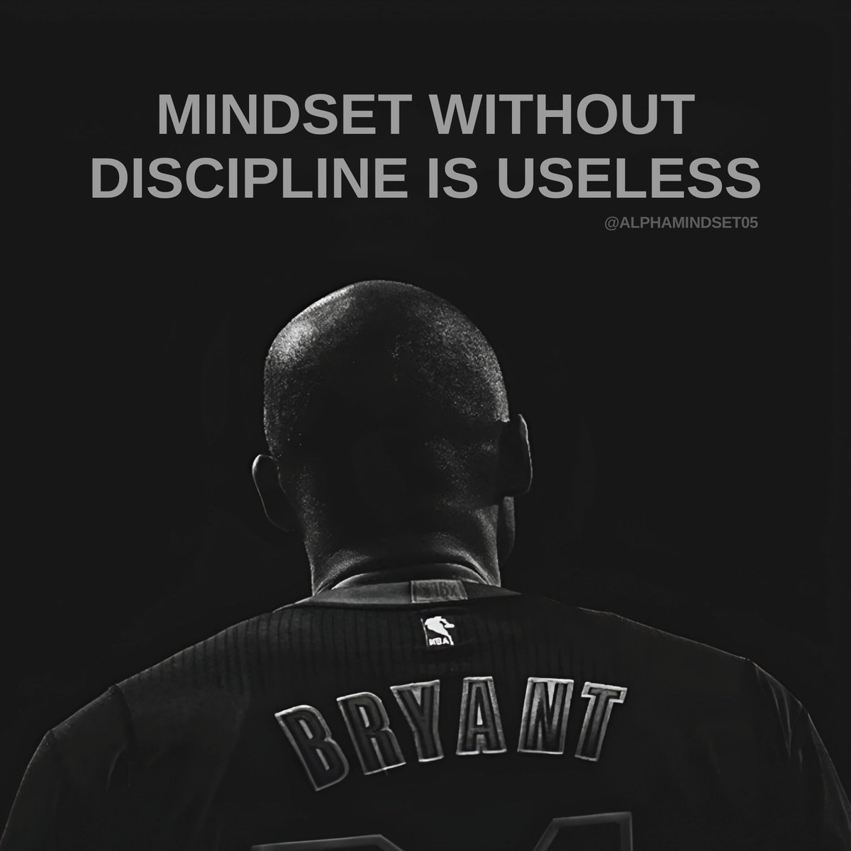 Mindset + Discipline = Success. 🌟 @kobebryant