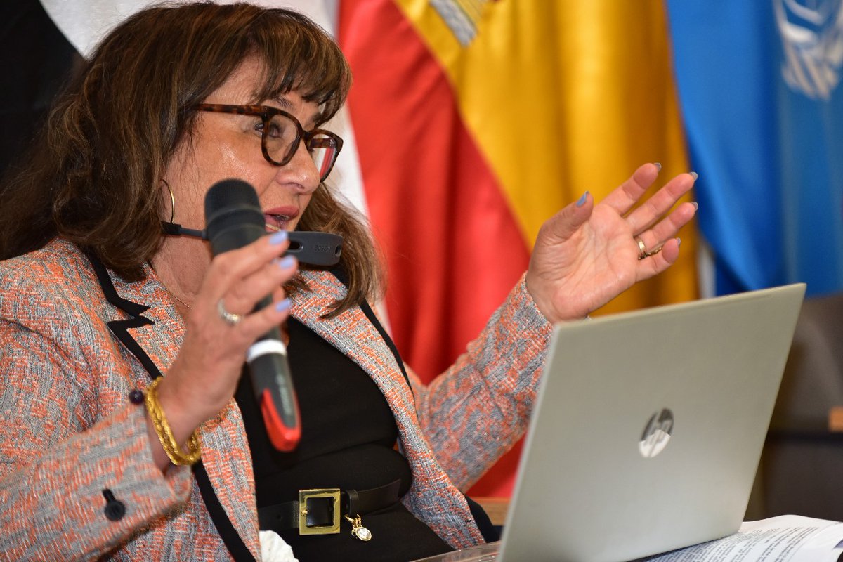 So grateful to co-hosts <a href="/OSE_Yemen/">@OSE_Yemen</a> &amp; <a href="/SpainMFA/">Spain MFA</a> to participate in the "WPS Agenda in Yemen" Forum with so many incredibly experienced and committed Yemeni women👏to exchange views and brainstorm on how to enhance their participation in all aspects of the peace process, including