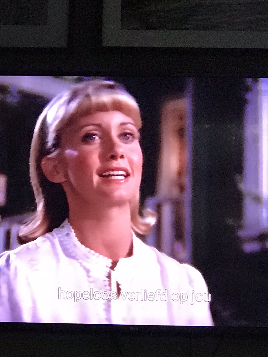 Nu 
Bij Paramount Network
Even lekker wegdromen.
Jeugdsentiment 
met Olivia Newton John
Grease
Hopelessly devoted to you.
Alles leek zo simpel toen.
Jaren 80
🍀❤️🍀